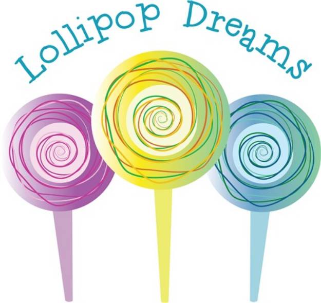 Picture of Lollipop Dreams SVG File