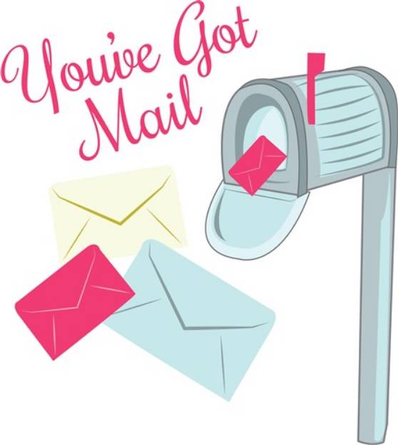 Picture of Got Mail SVG File