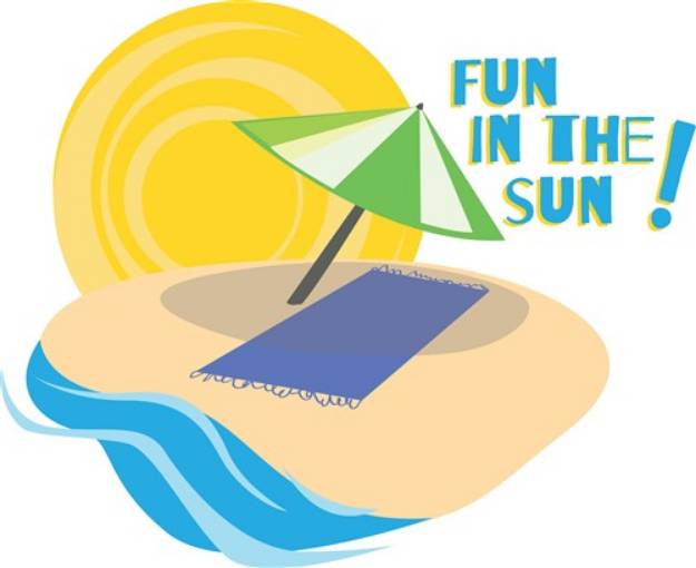 Picture of Fun In Sun SVG File