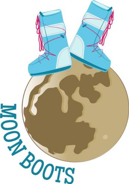 Picture of Moon Boots SVG File