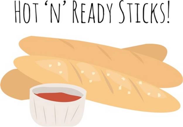 Picture of Hot Bread SVG File