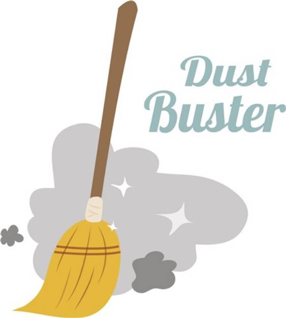 Picture of Dust Buster SVG File