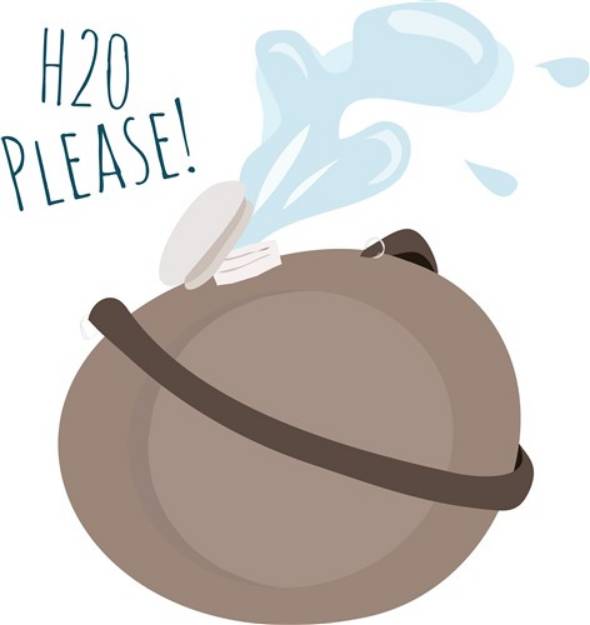 Picture of H2O Please SVG File