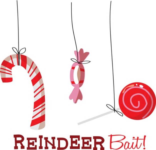 Picture of Reindeer Bait SVG File