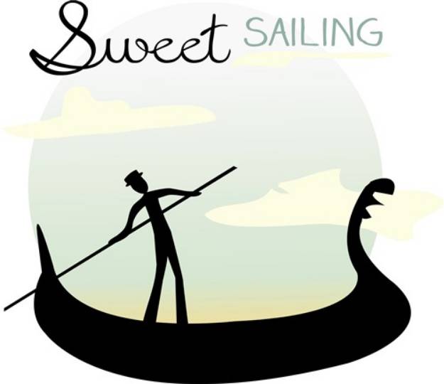 Picture of Sweet Sailing SVG File