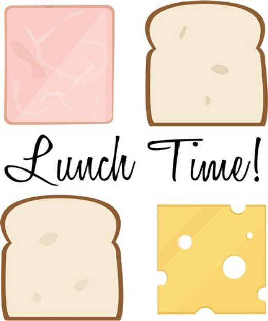 Picture of Lunch Time SVG File