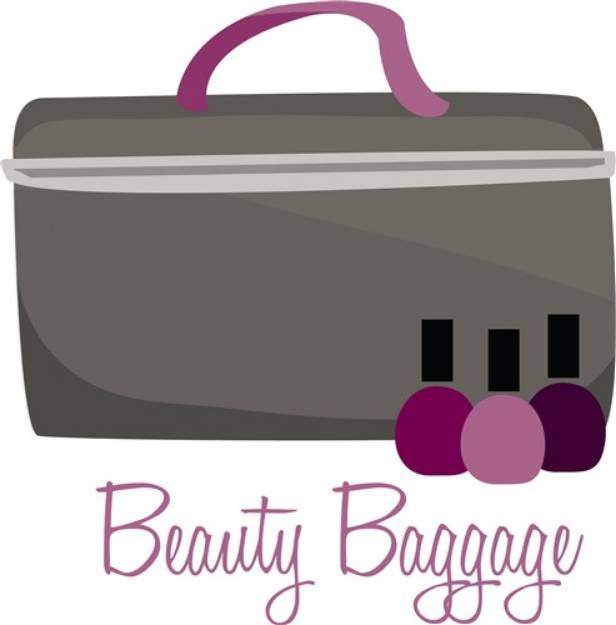 Picture of Beauty Baggage SVG File