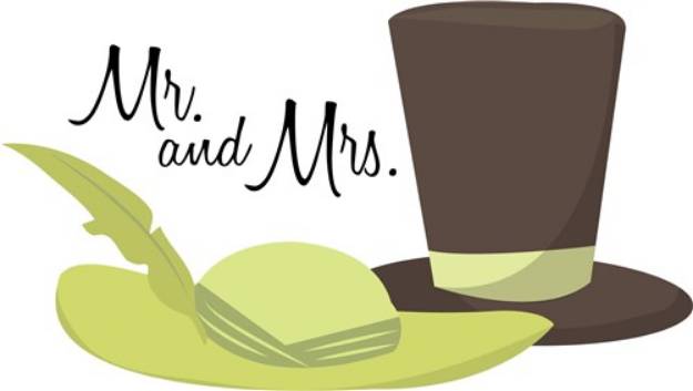 Picture of Mr And Mrs SVG File