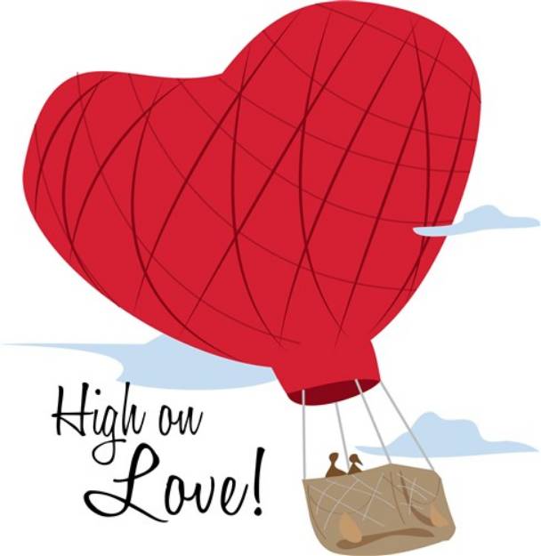 Picture of High On Love SVG File