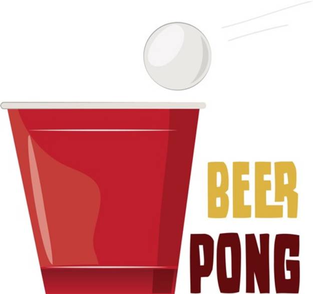 Picture of Beer Pong SVG File