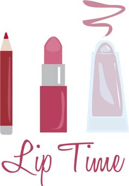 Picture of Lip Time SVG File