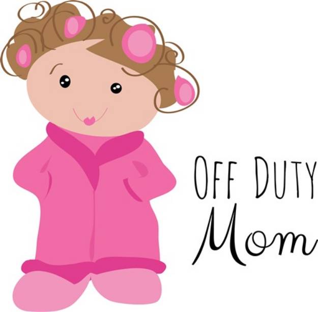 Picture of Off Duty Mom SVG File