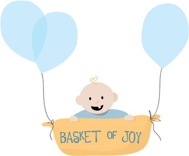 Picture of Basket Of Joy SVG File