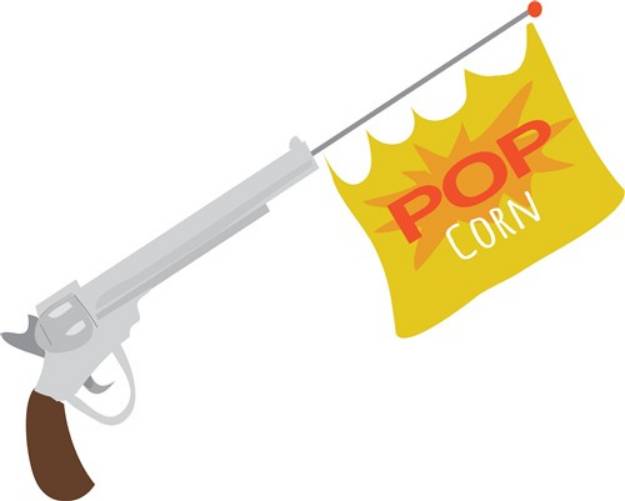 Picture of Pop Corn SVG File