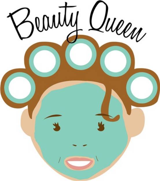 Picture of Beauty Queen SVG File