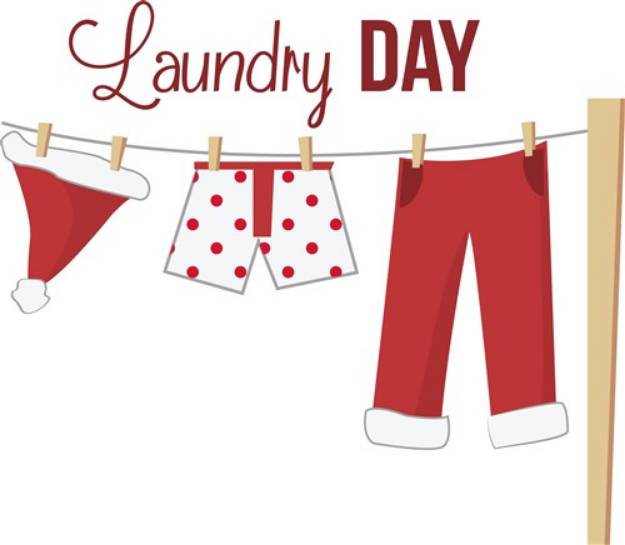 Picture of Laundry Day SVG File