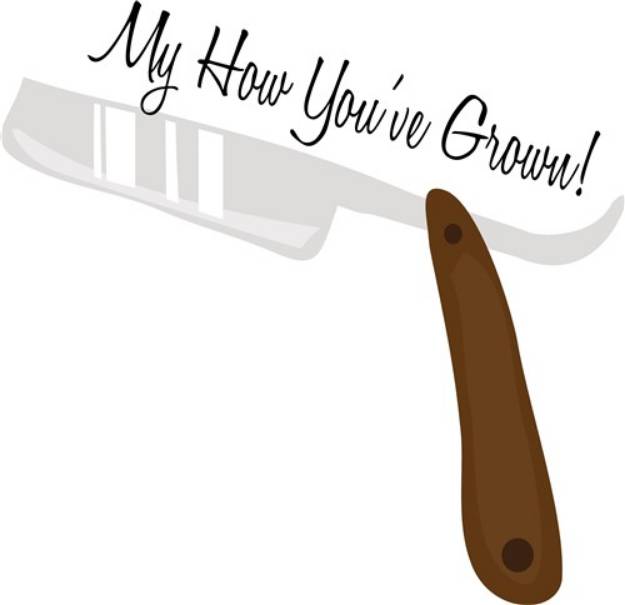 Picture of Youve Grown SVG File