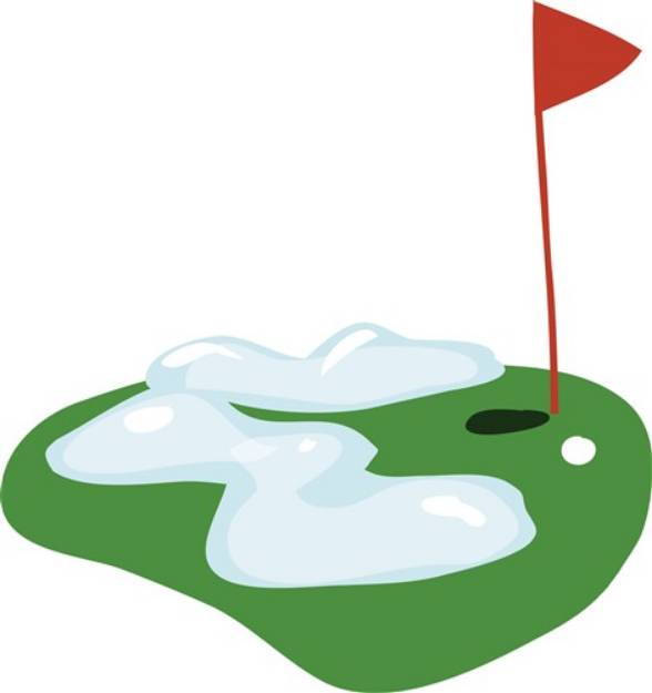 Picture of Winter Golf SVG File