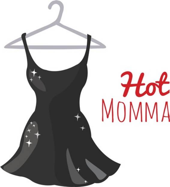Picture of Hot Momma SVG File