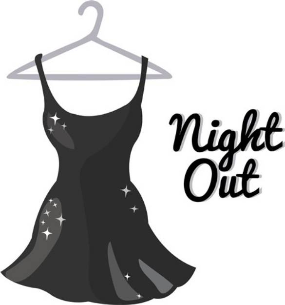 Picture of Night Out SVG File