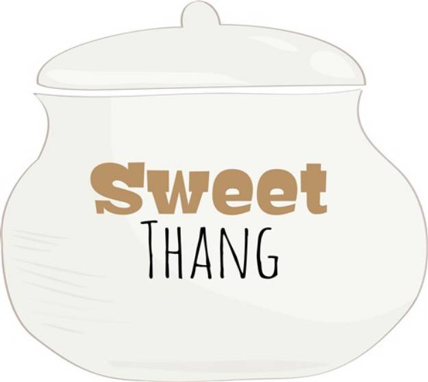 Picture of Sweet Thang SVG File