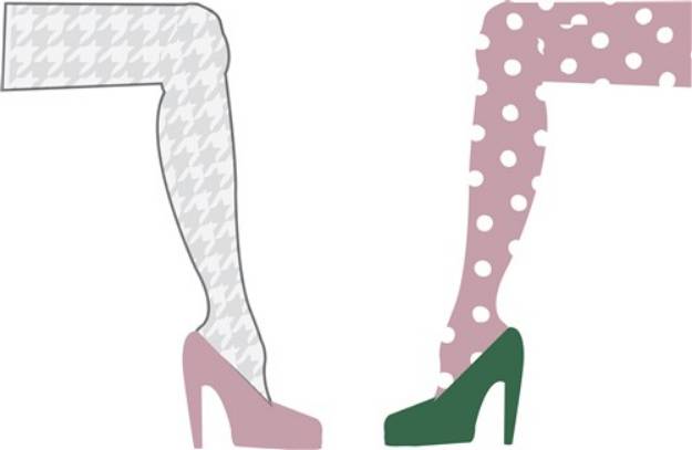 Picture of Fashion Legs SVG File