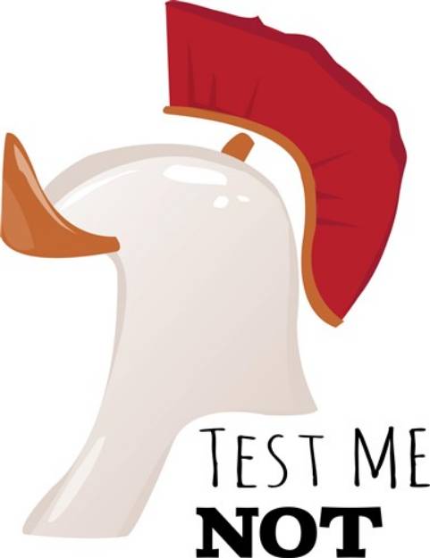 Picture of Test Me Not SVG File