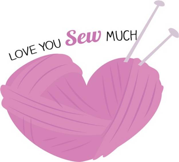 Picture of Sew Much SVG File