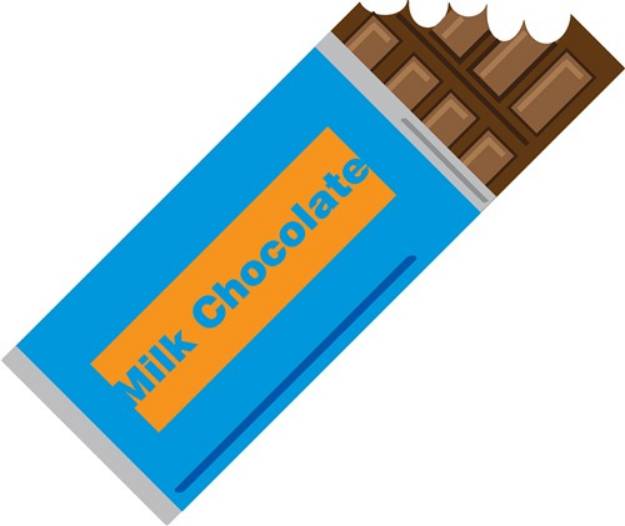 Picture of Milk Chocolate SVG File