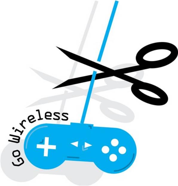 Picture of Go Wireless SVG File