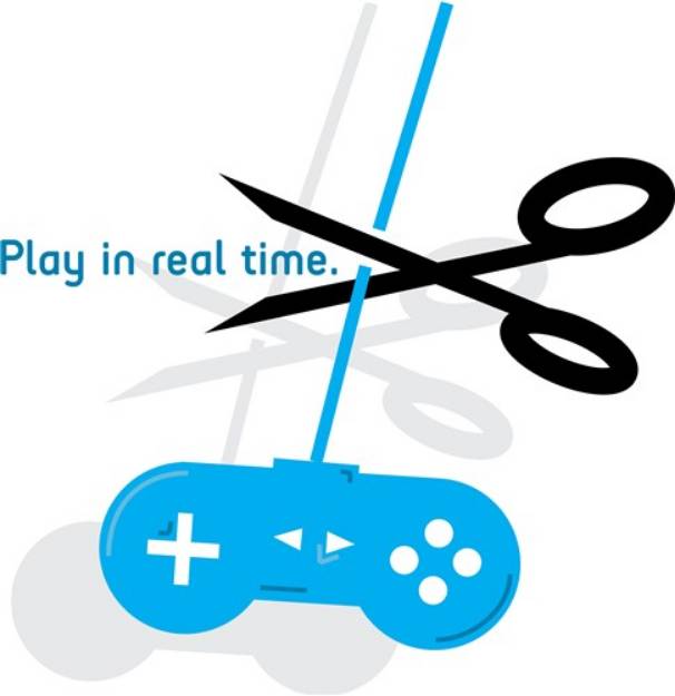 Picture of Play Real Time SVG File