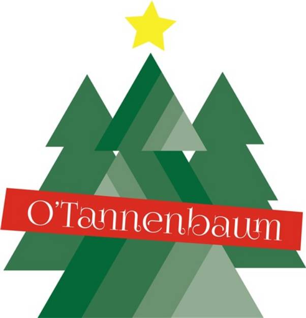Picture of O Tannenbaum SVG File