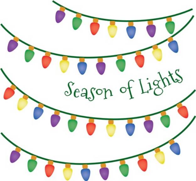 Picture of Season Of Lights SVG File