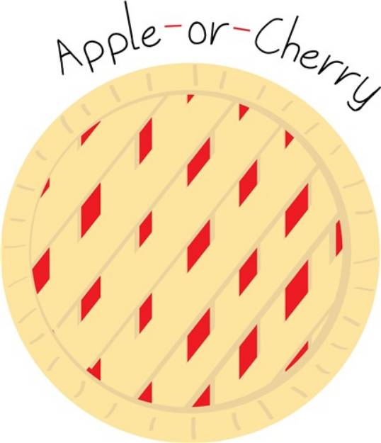 Picture of Apple or Cherry SVG File