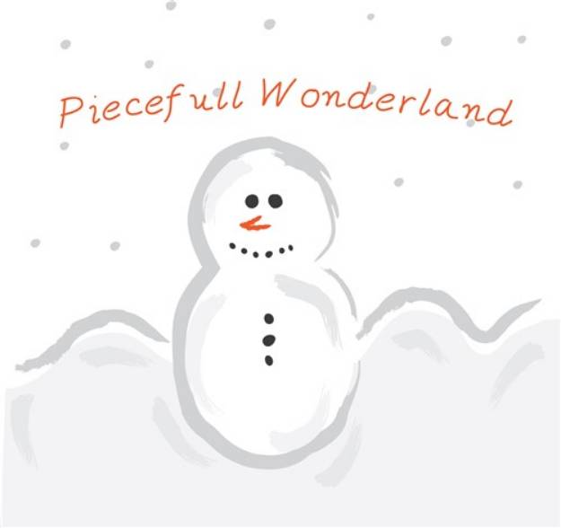 Picture of Peaceful Wonderland SVG File