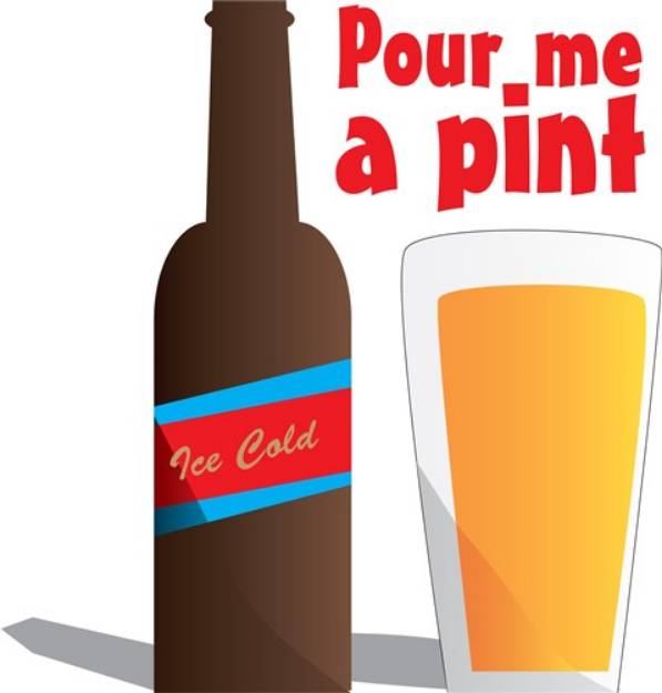 Picture of Pour A Pint SVG File