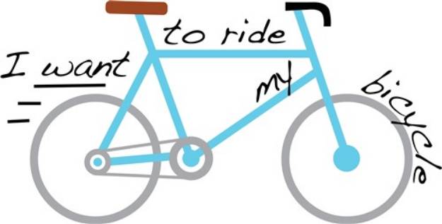 Picture of Want To Ride SVG File