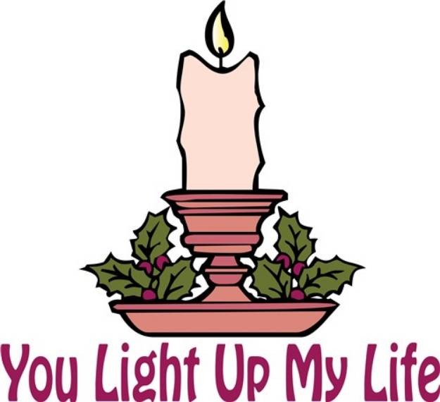 Picture of Light Up My Life SVG File
