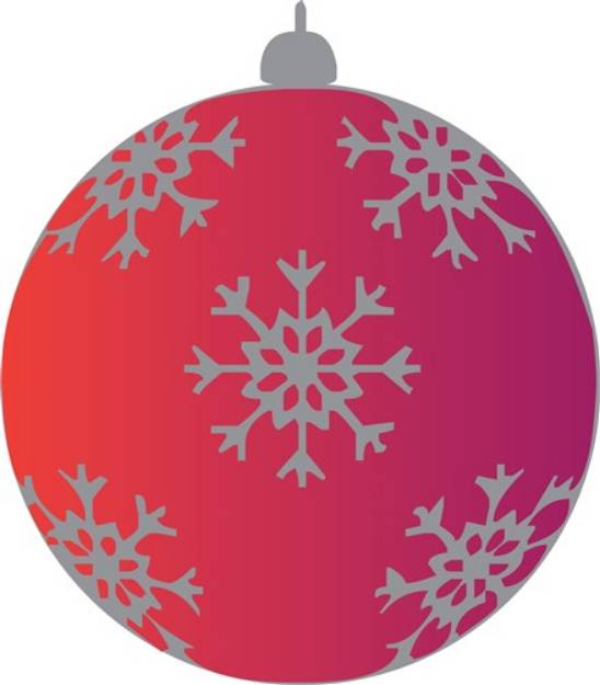 Picture of Xmas Ornament SVG File