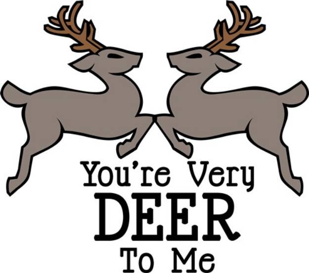 Picture of Deer To Me SVG File