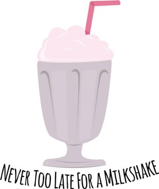 Picture of A Milkshake SVG File