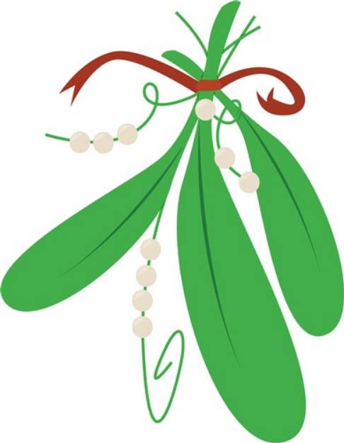 Picture of Mistletoe SVG File