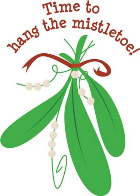 Picture of Hang Mistletoe SVG File