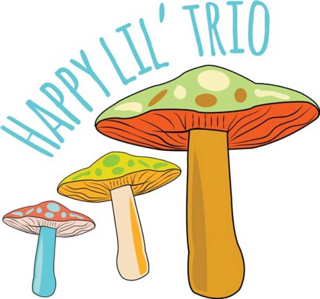 Picture of Happy Lil Trio SVG File