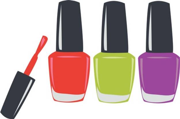 Picture of Nail Polish SVG File