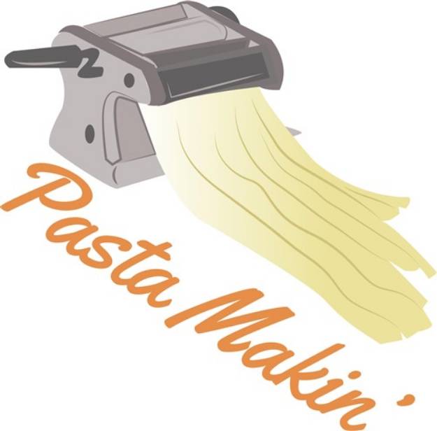 Picture of Pasta Makin SVG File
