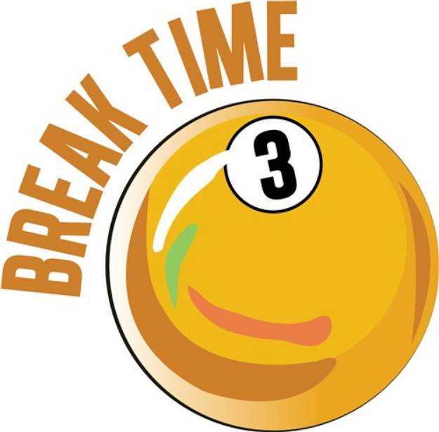 Picture of Break Time SVG File