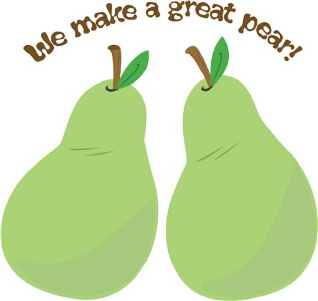 Picture of A Great Pear SVG File