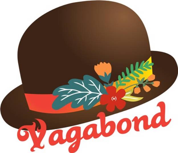 Picture of Vagabond Hat SVG File