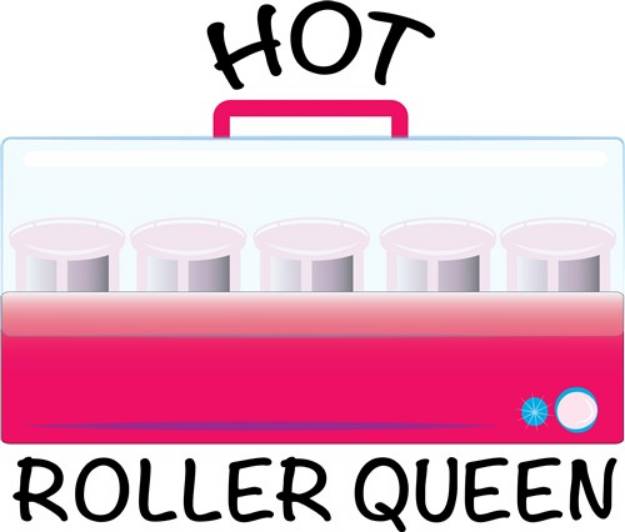 Picture of Hot Roller Queen SVG File